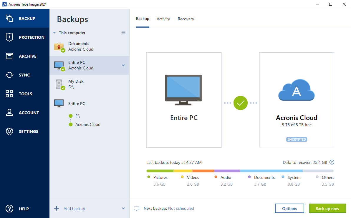 acronis true image 2021 vs 2020