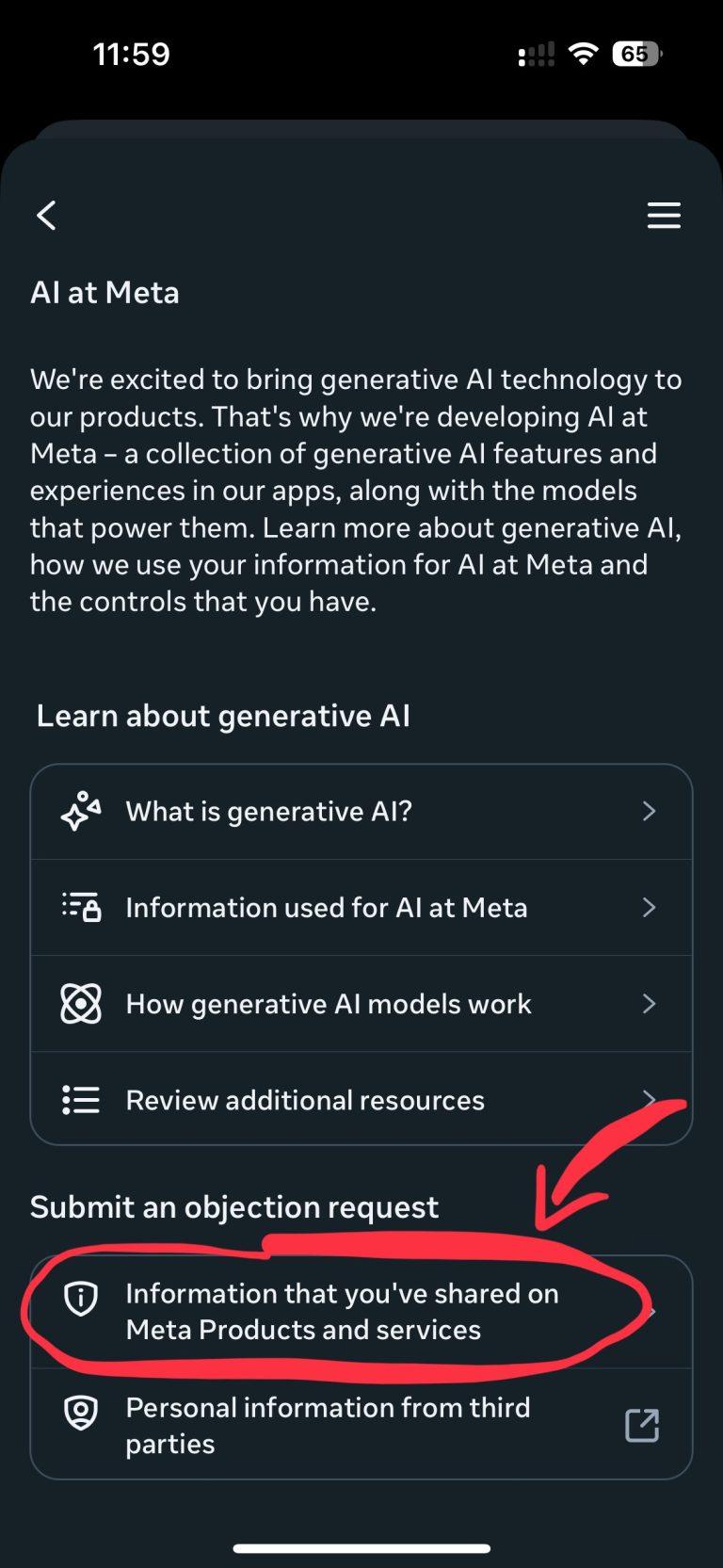 How to Object to Meta Using Your Data for AI in 6 Easy Steps